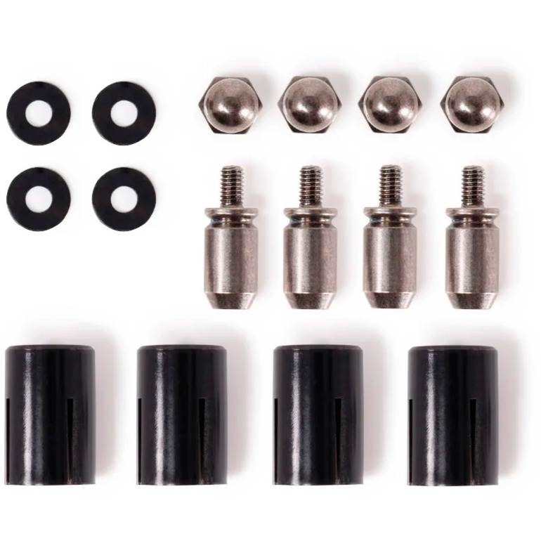 Alphacool Core Push Mounting 17mm M3/M4/UNC 6-32 Set 4x, Befestigung/Montage | 04250197157247