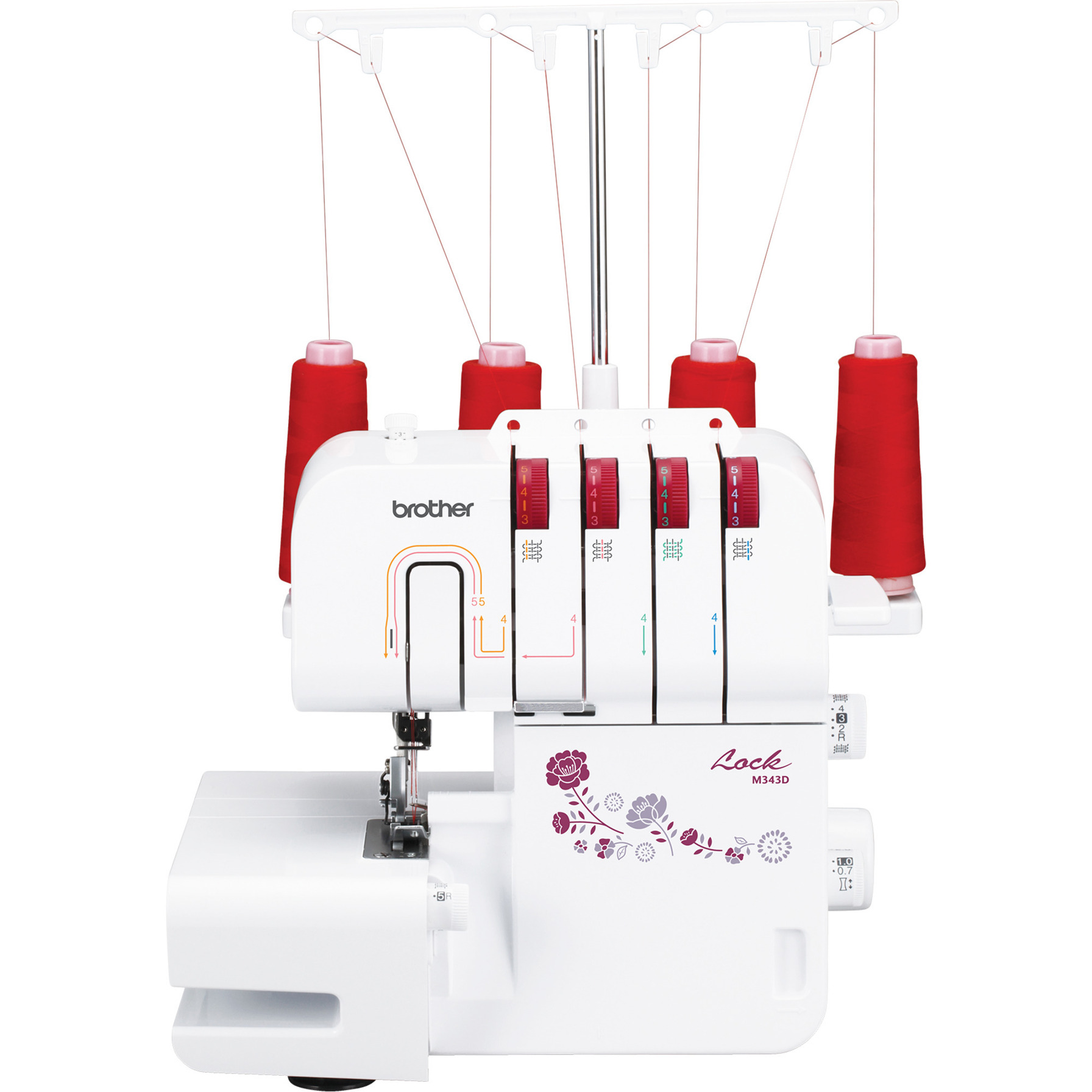 Mechanische Nähmaschine M343D - Overlockmaschine