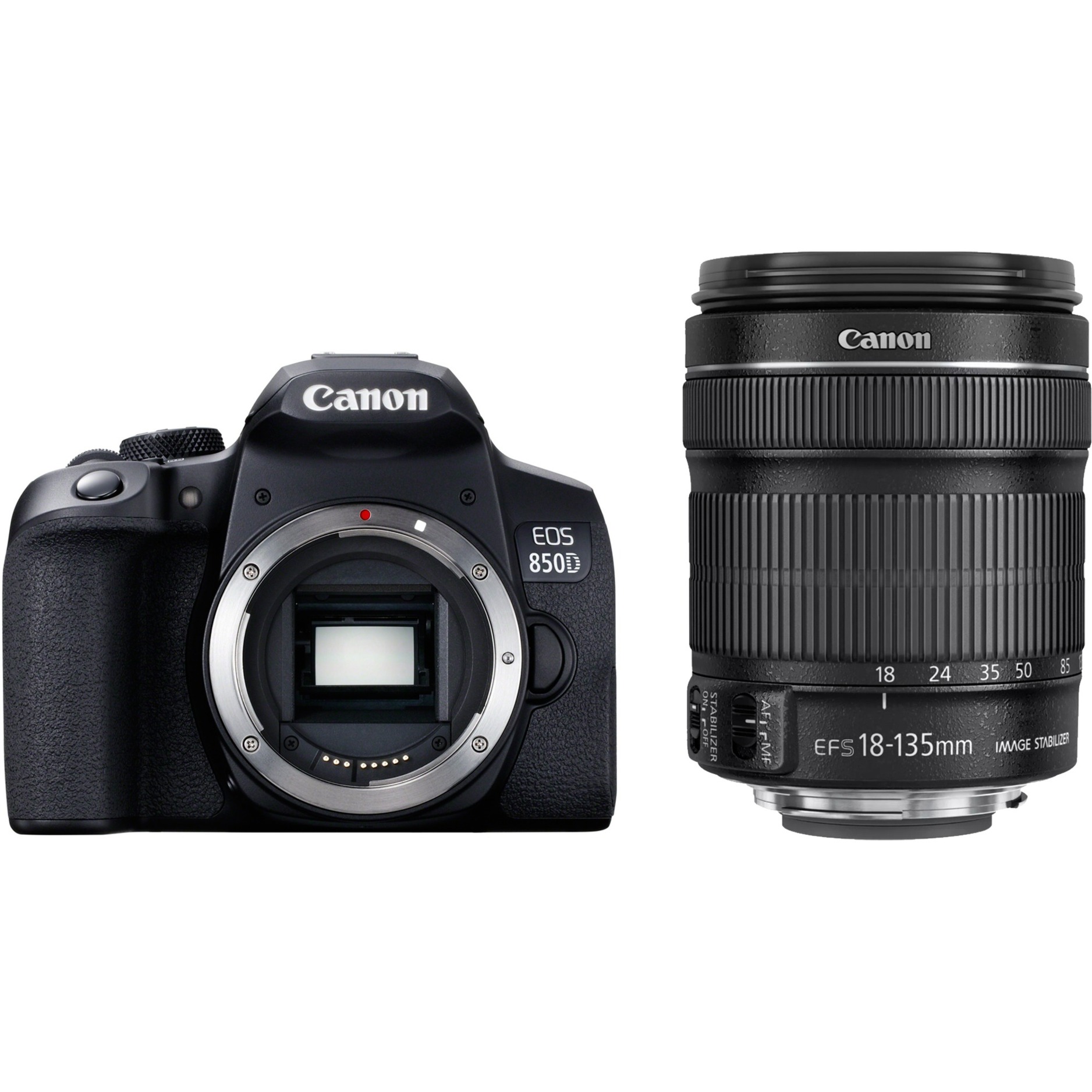 Canon EOS 850D KIT (18-135mm IS USM), Digitalkamera | 08714574665870