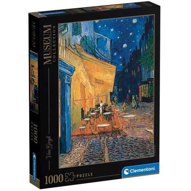 Clementoni Museum Collection: Van Gogh – Cafèterrasse am Abend, Puzzle | 08005125314706 Clementoni Museum Collection: Van Gogh – Cafèterrasse am Abend, Puzzle | 08005125314706