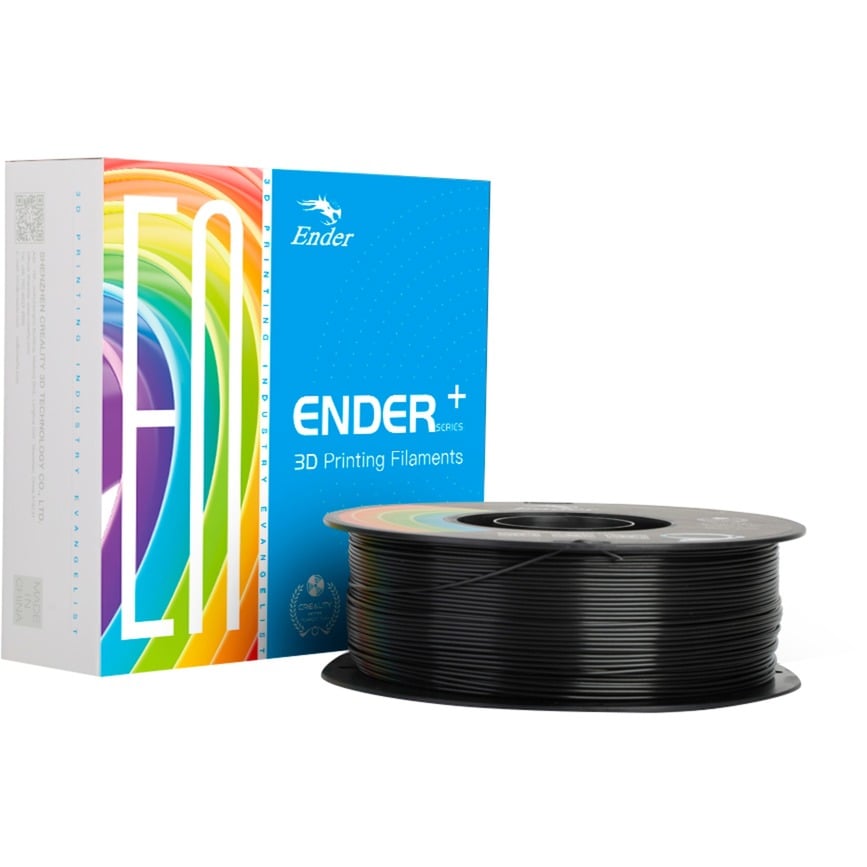 Creality PLA+ Filament Black, 3D-Filament | 06971636403050 Creality PLA+ Filament Black, 3D-Filament | 06971636403050