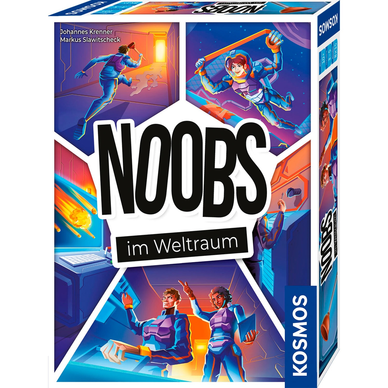 Noobs - Im Weltraum, Kartenspiel