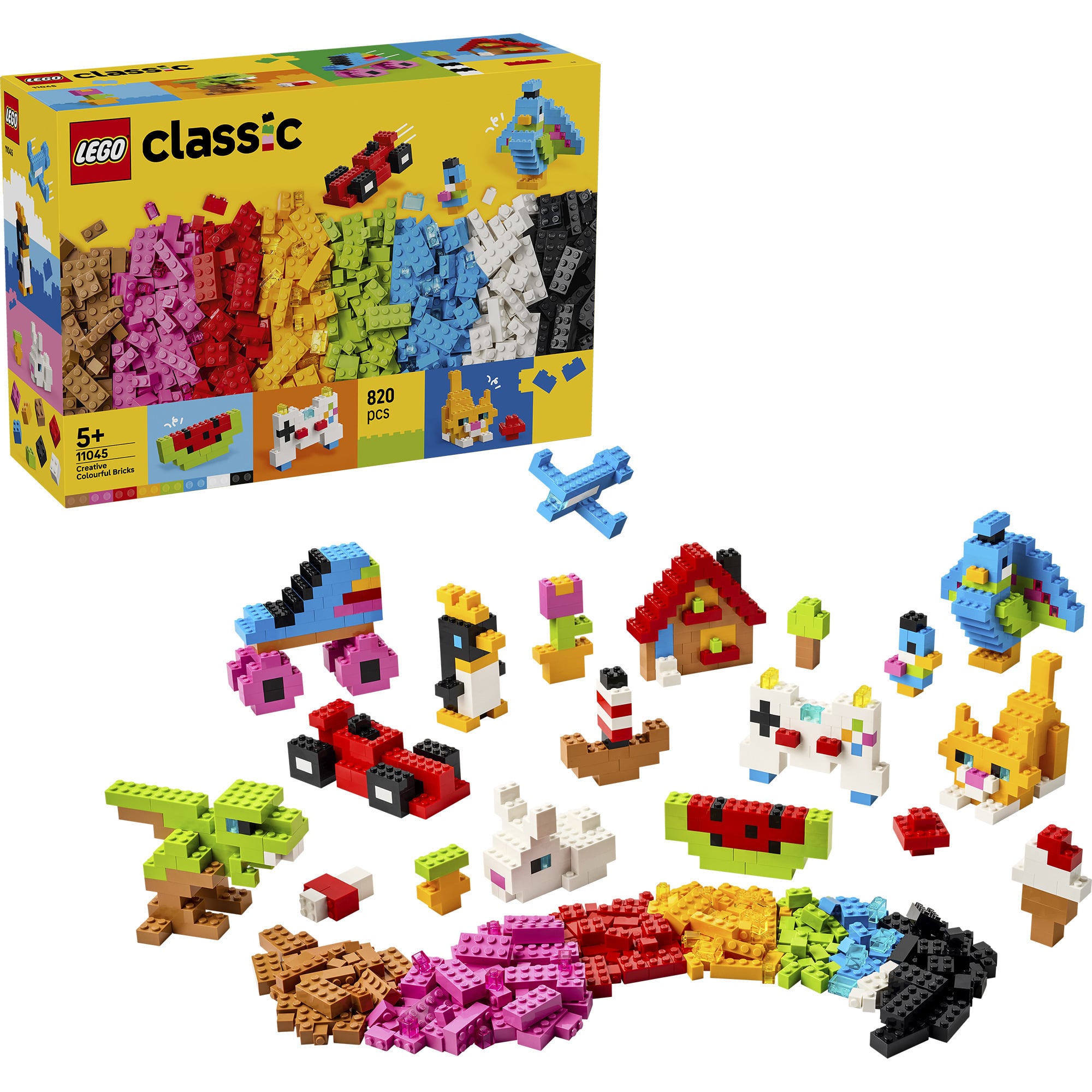 11045 Classic Kreative Bunte Steine, Konstruktionsspielzeug