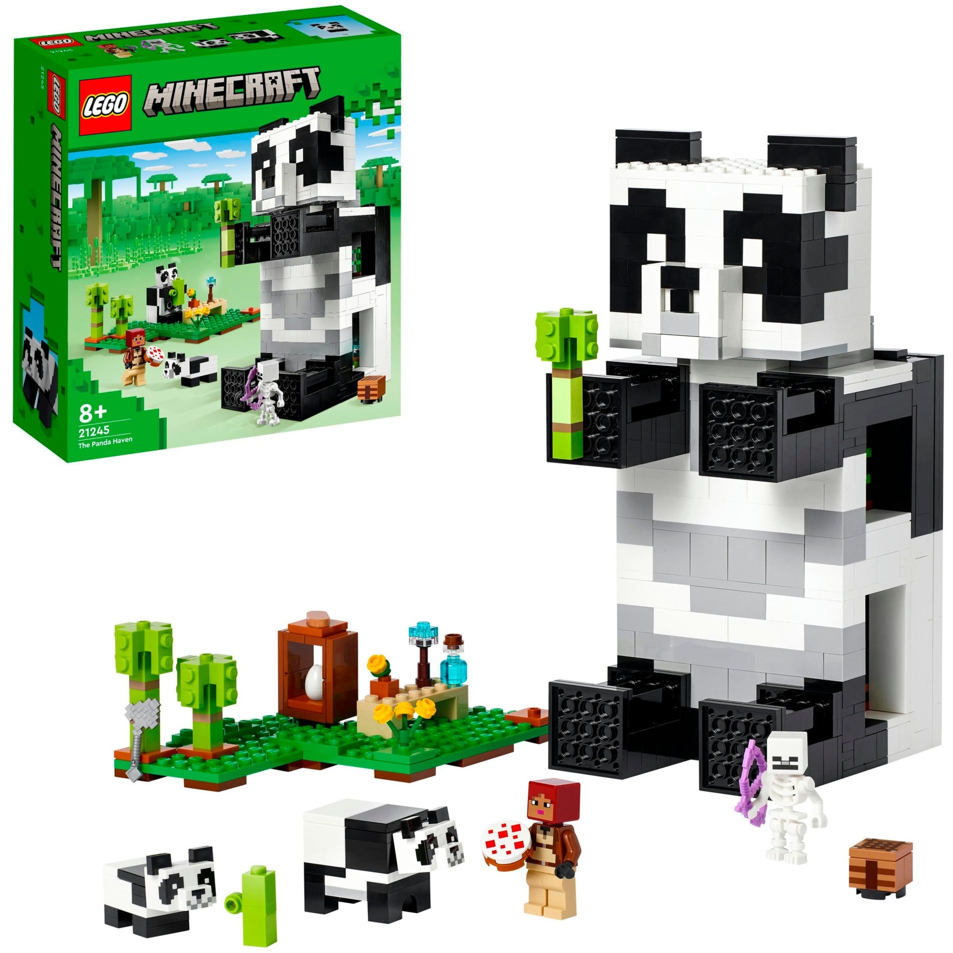 21245 Minecraft Das Pandahaus, Konstruktionsspielzeug