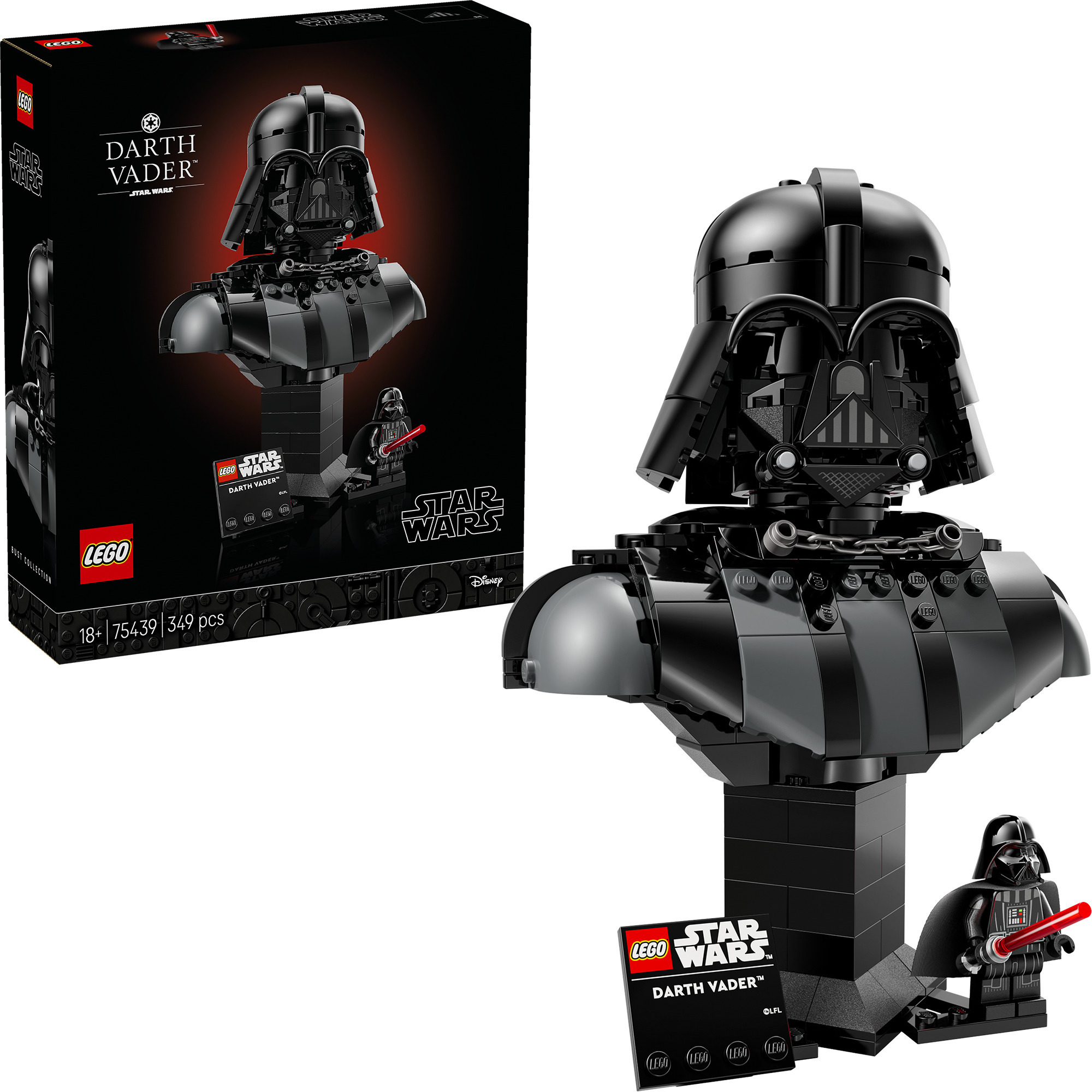 75439 Star Wars Darth Vader Büste, Konstruktionsspielzeug