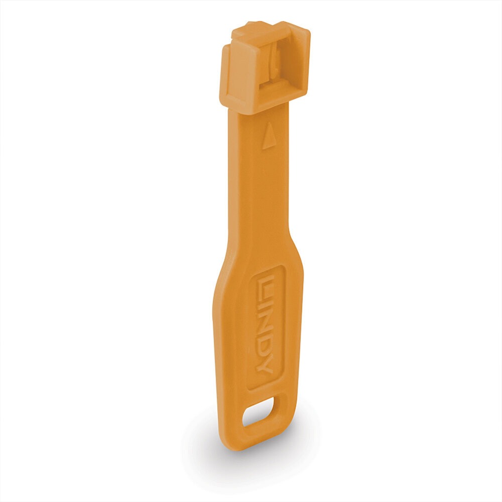 RJ45 Port Schloss (10 Stück) mit Schlüssel