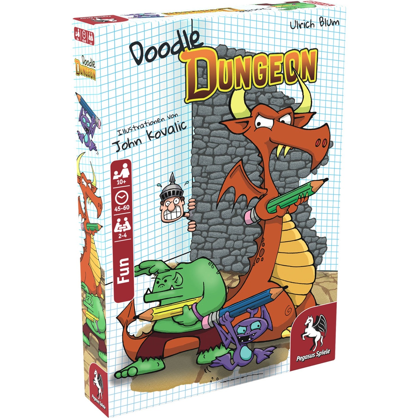 Pegasus Doodle Dungeon, Brettspiel | 04250231717833 Pegasus Doodle Dungeon, Brettspiel | 04250231717833