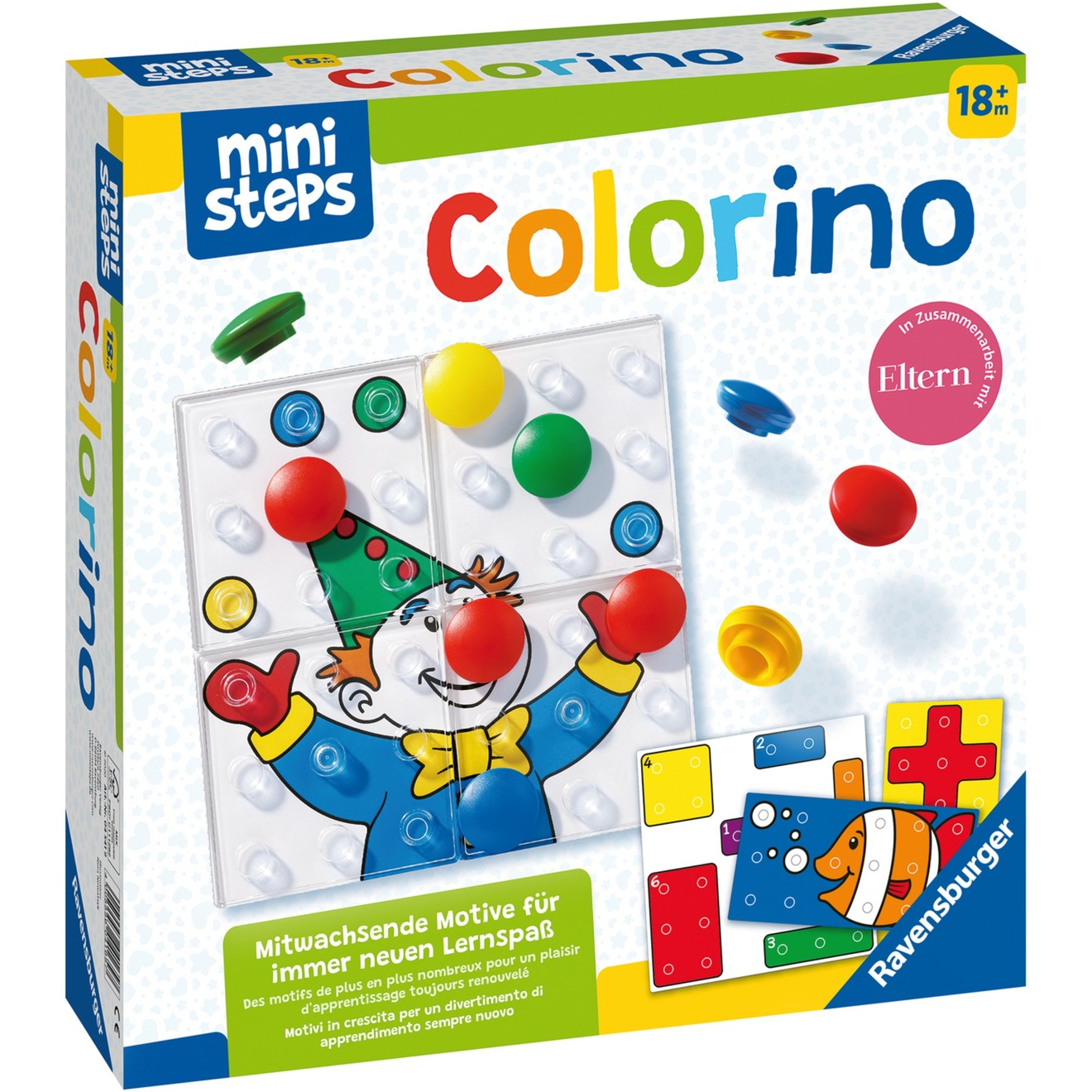 Ravensburger ministeps: Colorino, Lernspiel | 04005556041657 Ravensburger ministeps: Colorino, Lernspiel | 04005556041657