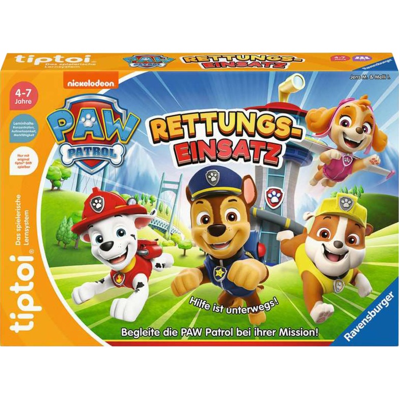 tiptoi Paw Patrol Rettungseinsatz, Brettspiel