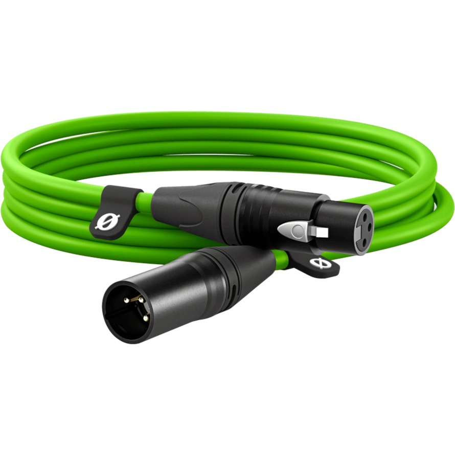 Premium XLR-Kabel XLR3M-G green