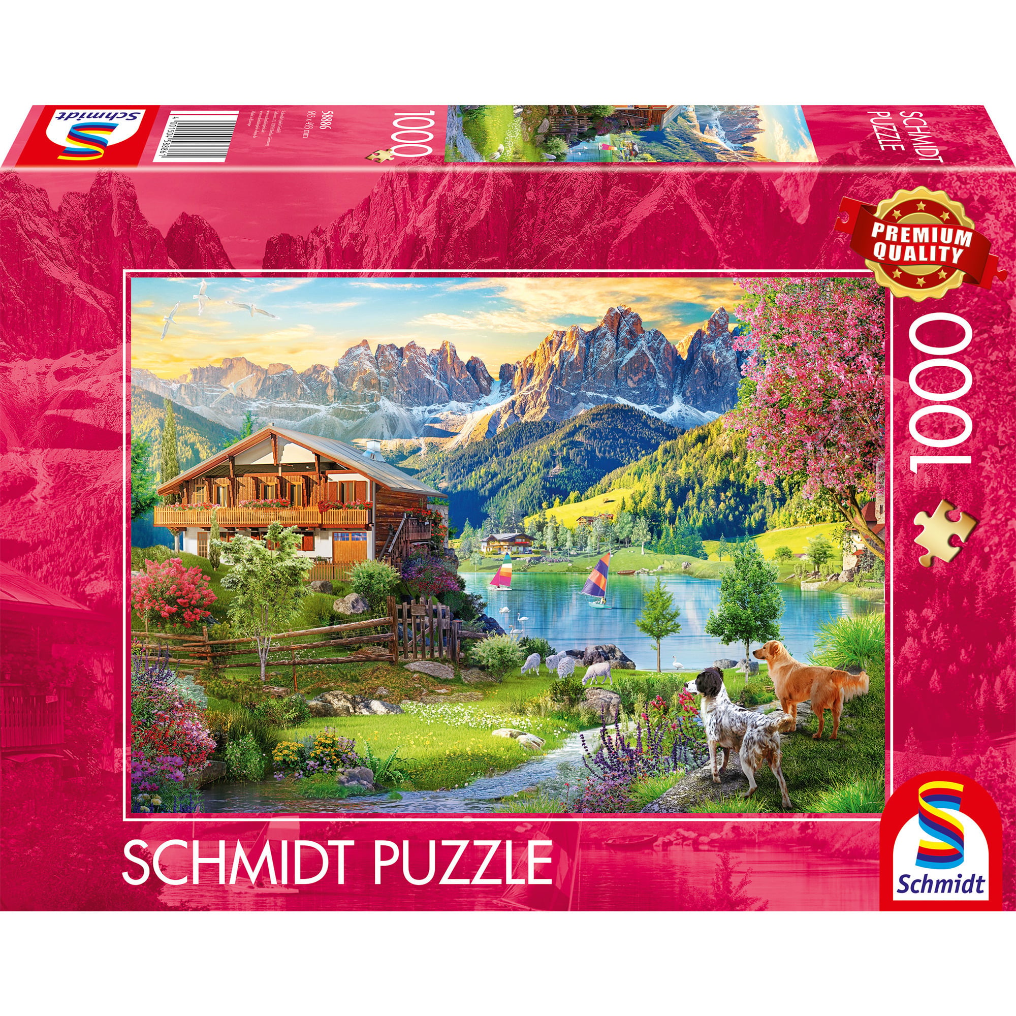 Erholung in den Dolomiten, Puzzle