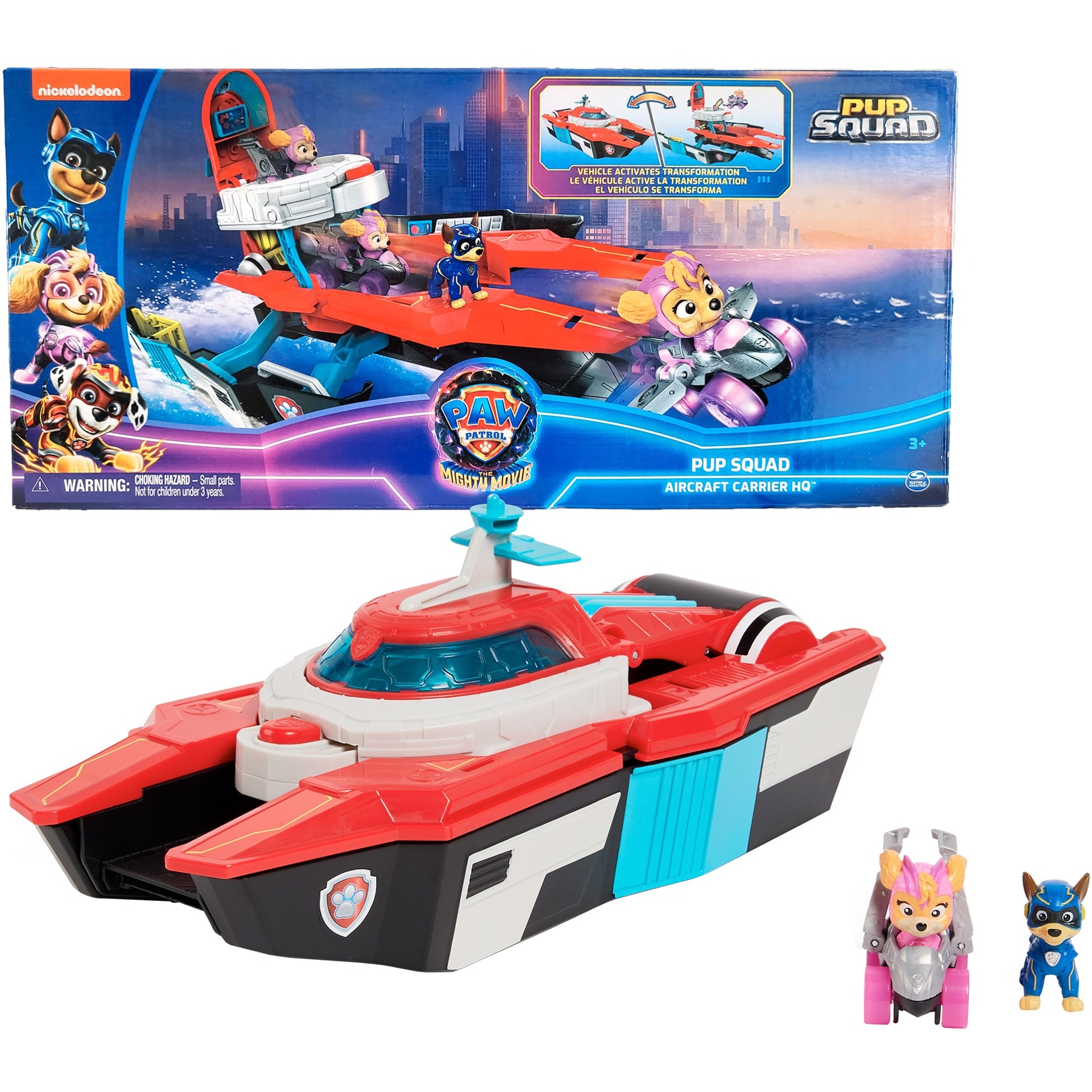 Spin Master Paw Patrol: Der Mighty Kinofilm, Pup Squad Mini Marine Hauptquartier Spielset, Spielfahrzeug | 00778988497531 Spin Master Paw Patrol: Der Mighty Kinofilm, Pup Squad Mini Marine Hauptquartier Spielset, Spielfahrzeug | 00778988497531