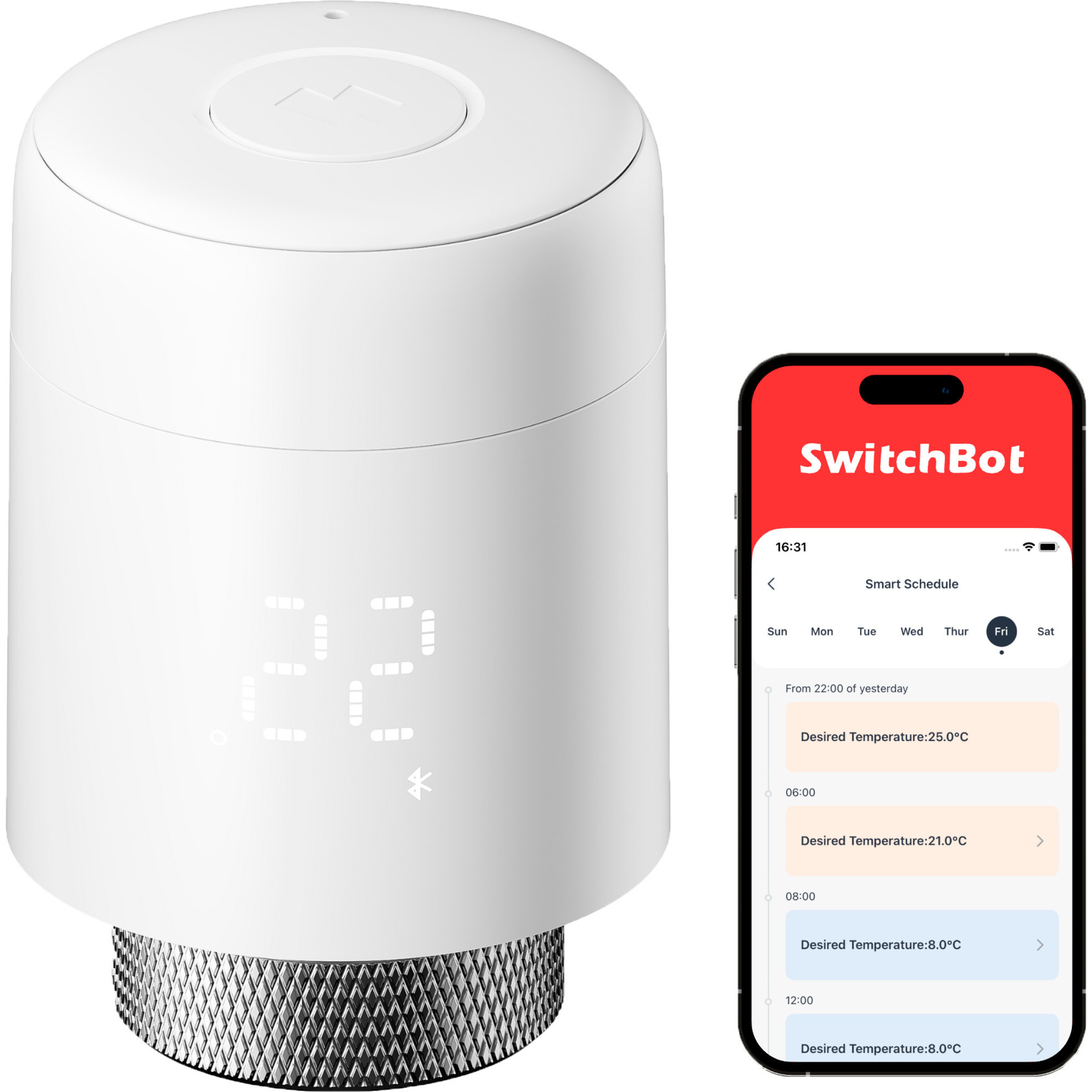 smartes Heizkörperthermostat, Heizungsthermostat