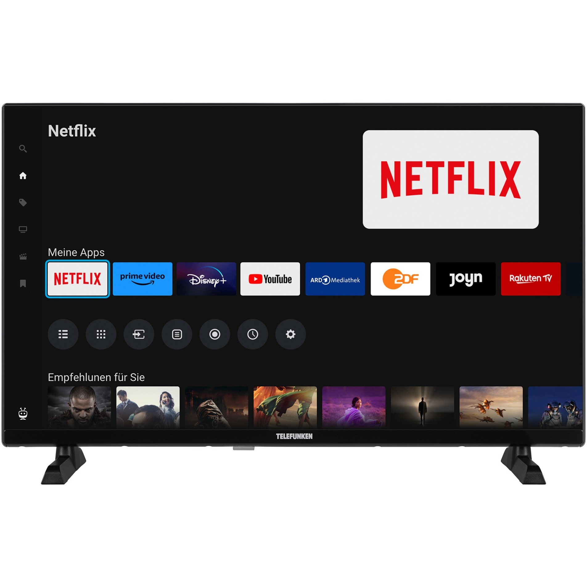 Telefunken XF32TO750S, LED-Fernseher | 04024862143961 Telefunken XF32TO750S, LED-Fernseher | 04024862143961