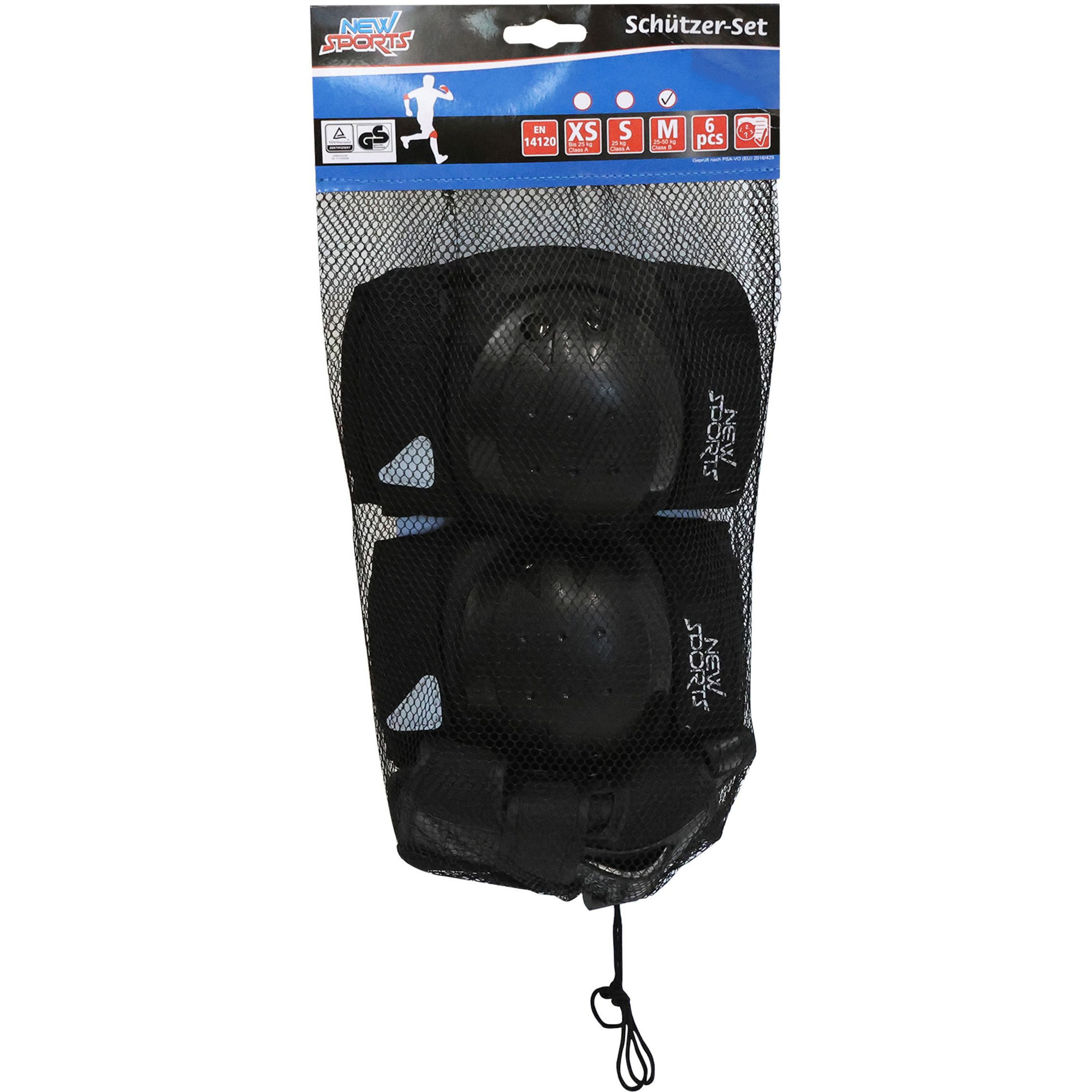 Schützer-Set Größe M 25-50 Kilogramm, Sets
