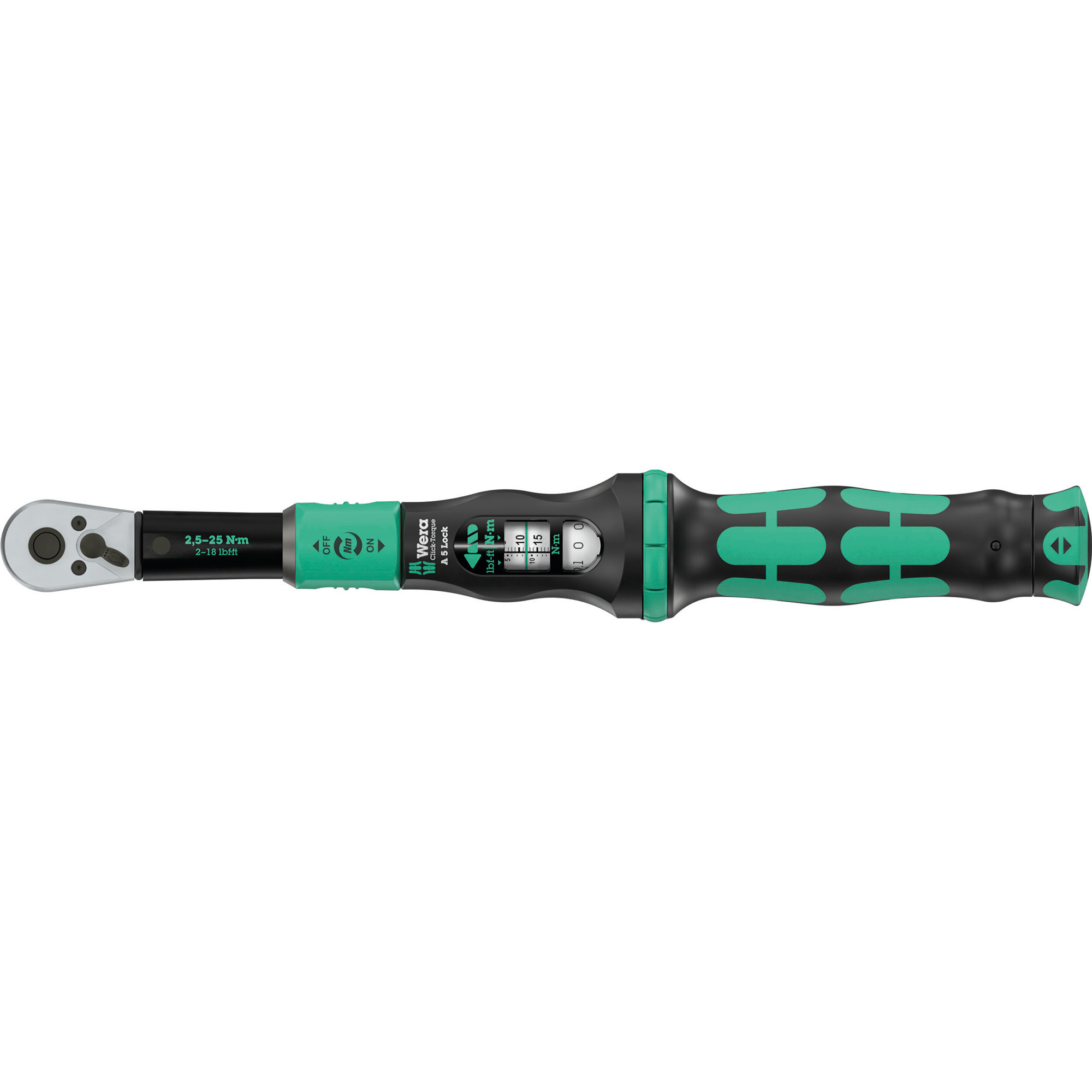 Drehmomentschlüssel mit Umschaltknarre Click-Torque Lock A 5