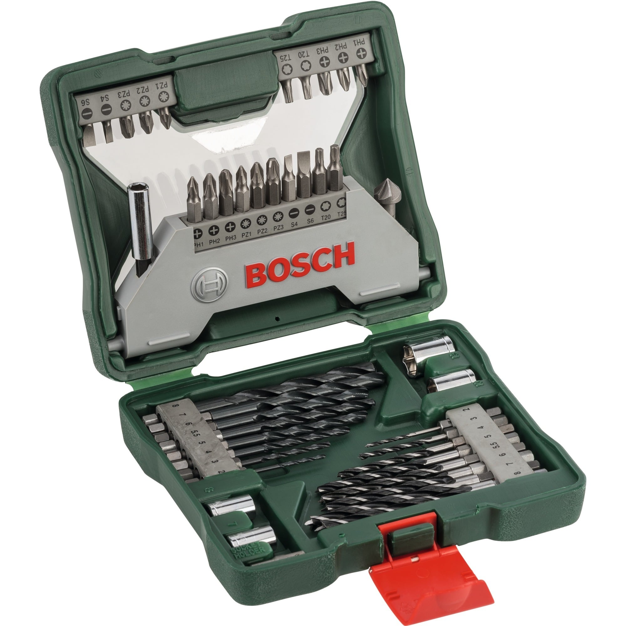 X-Line Sechskant-Bohrer und Bit-Set, 43-teilig, Bohrer- & Bit-Satz