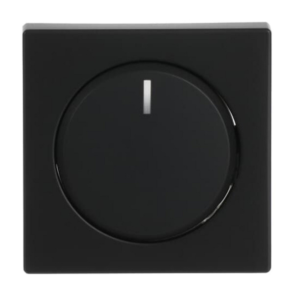 Zentralscheibe matt für Drehdimmer Typ 6540-885-102 mit transparentem Leuchtring, Abdeckung