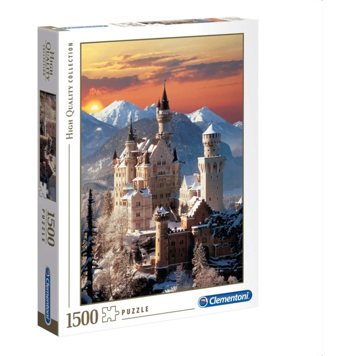 Clementoni High Quality Collection – Neuschwanstein, Puzzle | 08005125319251 Clementoni High Quality Collection – Neuschwanstein, Puzzle | 08005125319251