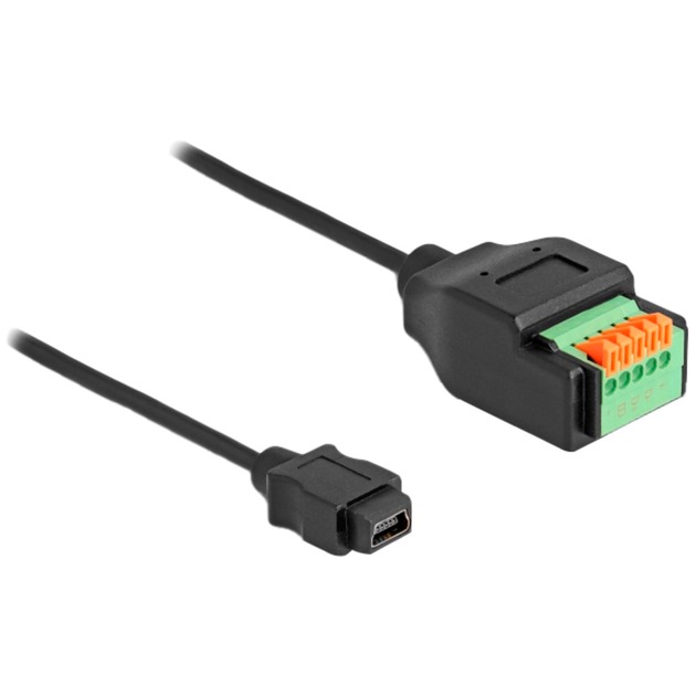 Delock USB 2.0 Adapter, Mini-USB Buchse > 5 Pin Terminalblock | 04043619662524