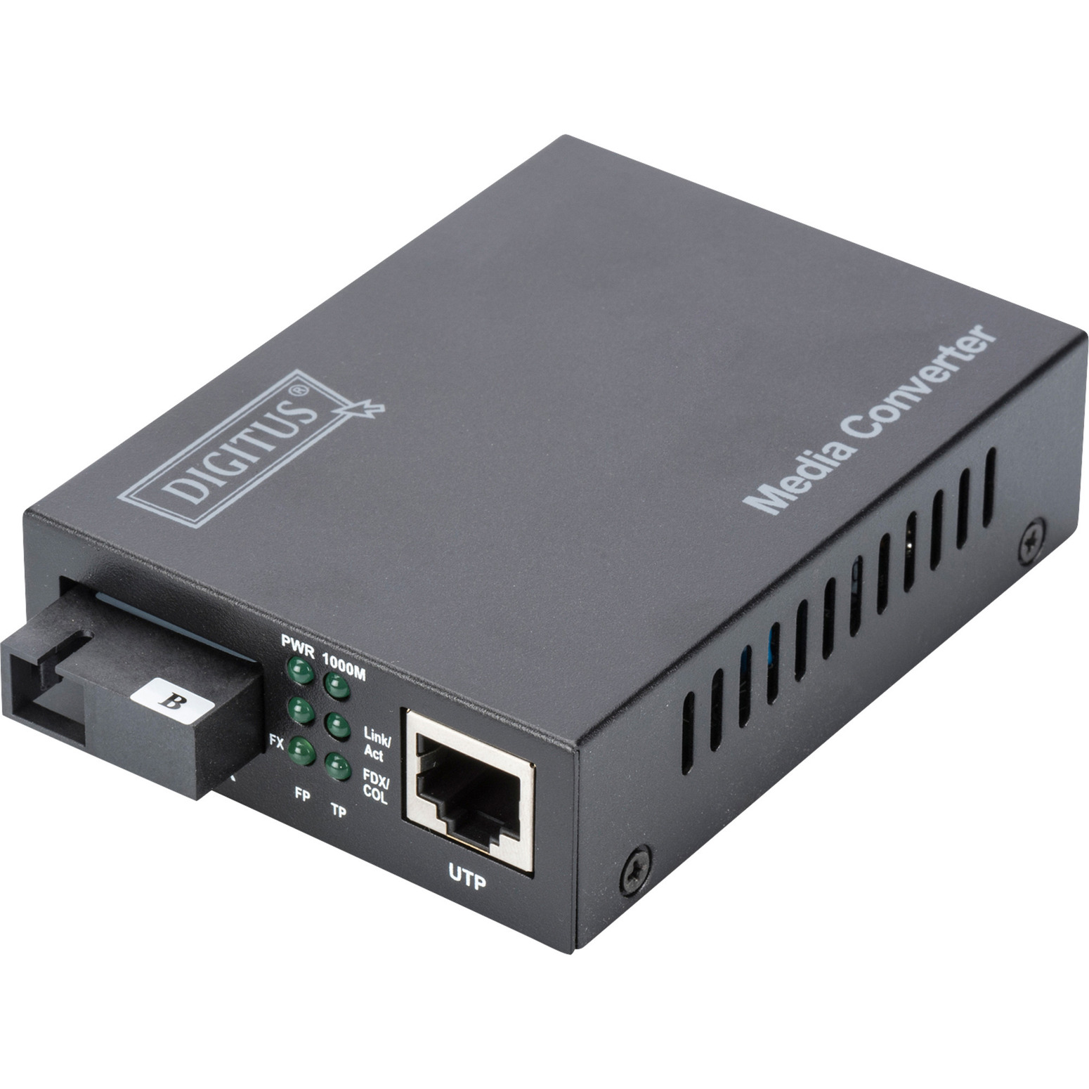 Bidirektionaler Gigabit Medienkonverter, RJ45 / SC