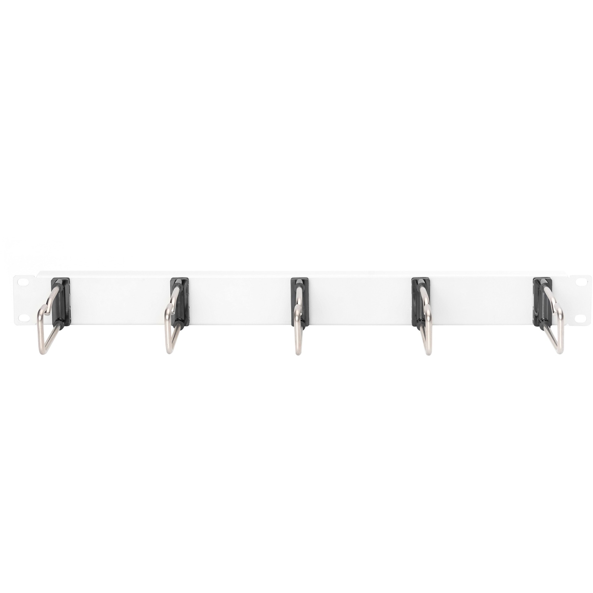 Kabelrangierpanel mit Stahlbügeln für 483 mm (19")-Schränke, Kabelführung
