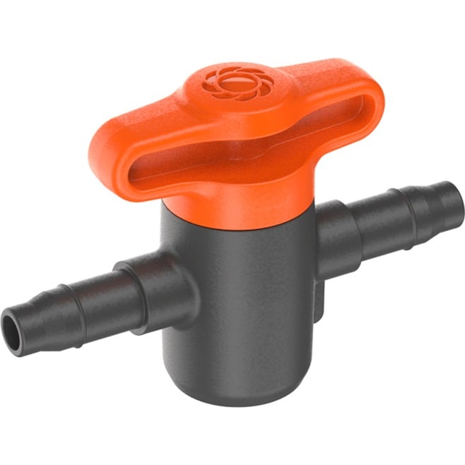 Tropfsystem Absperrventil 4,6mm (3/16), Regulierventil