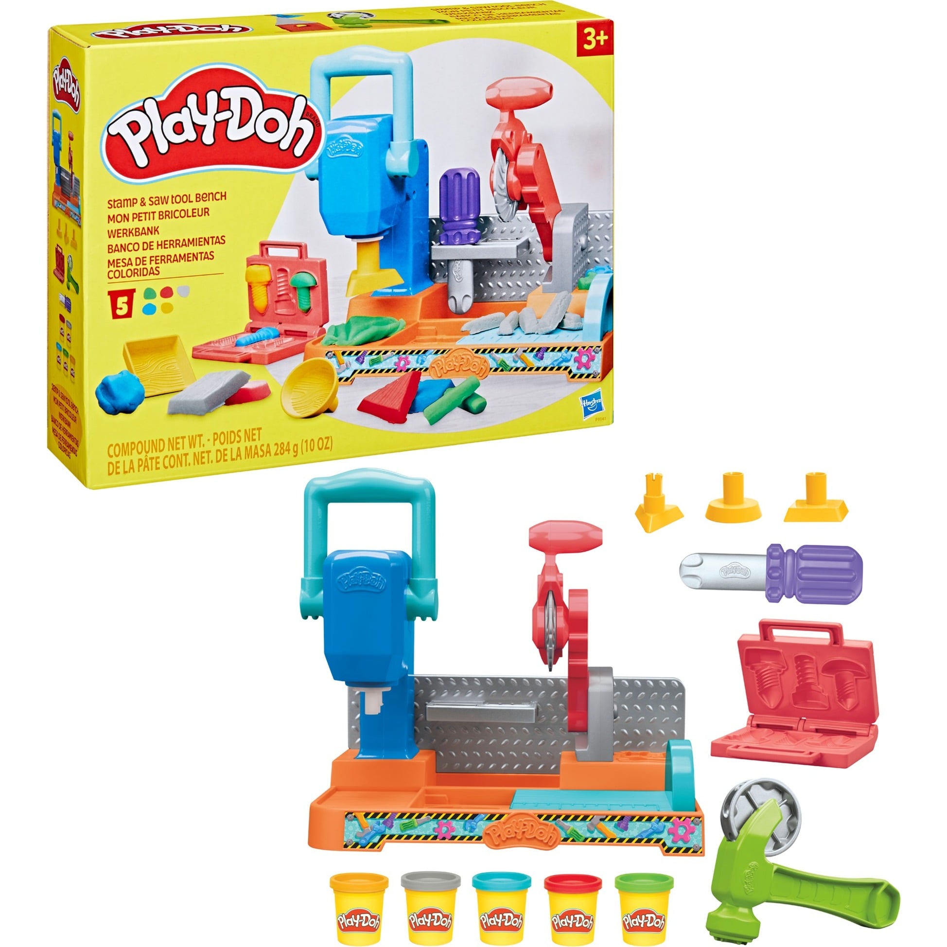 Play-Doh Werkbank, Kneten