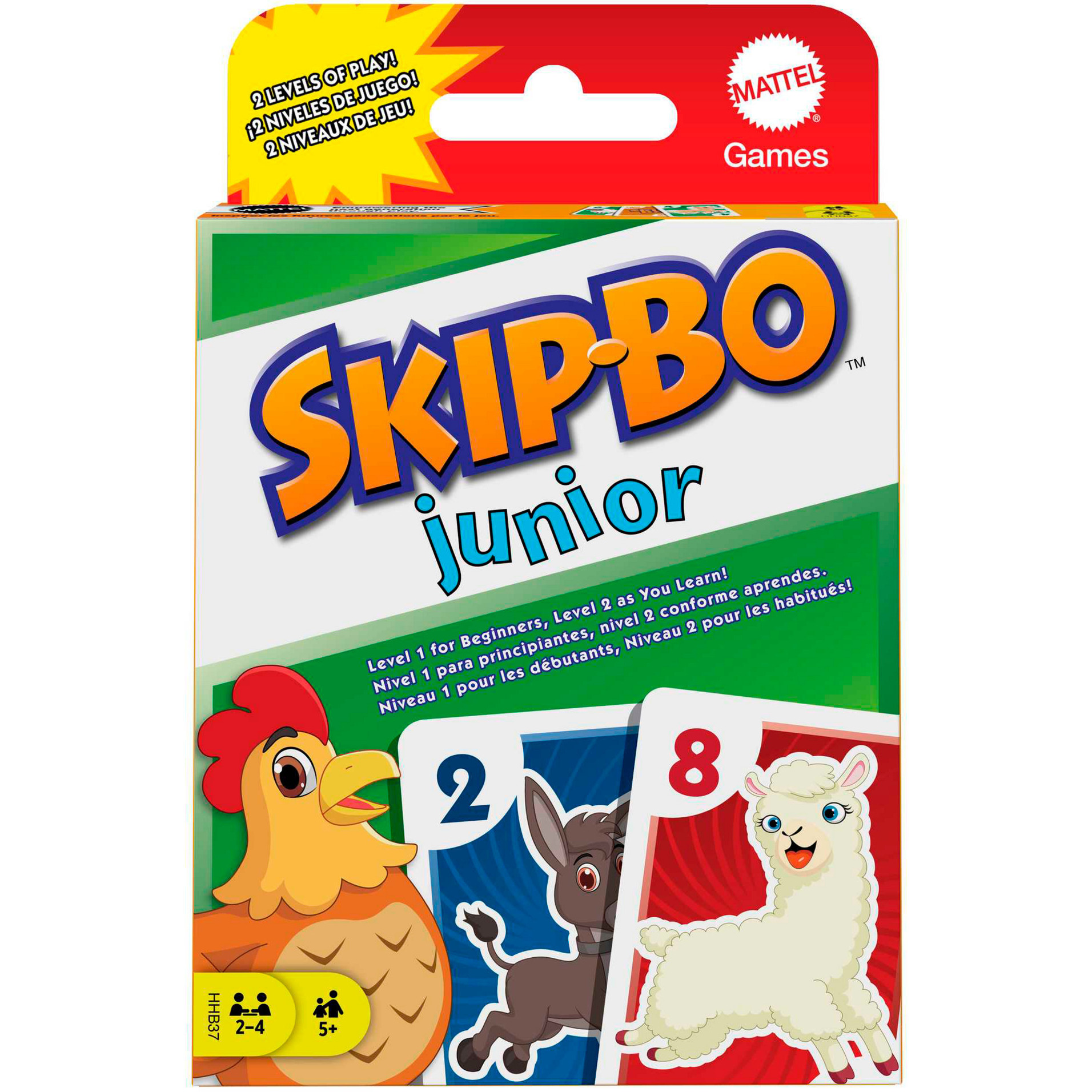 Skip-Bo Junior Kartenspiel für Kinder ab 5 Jahren