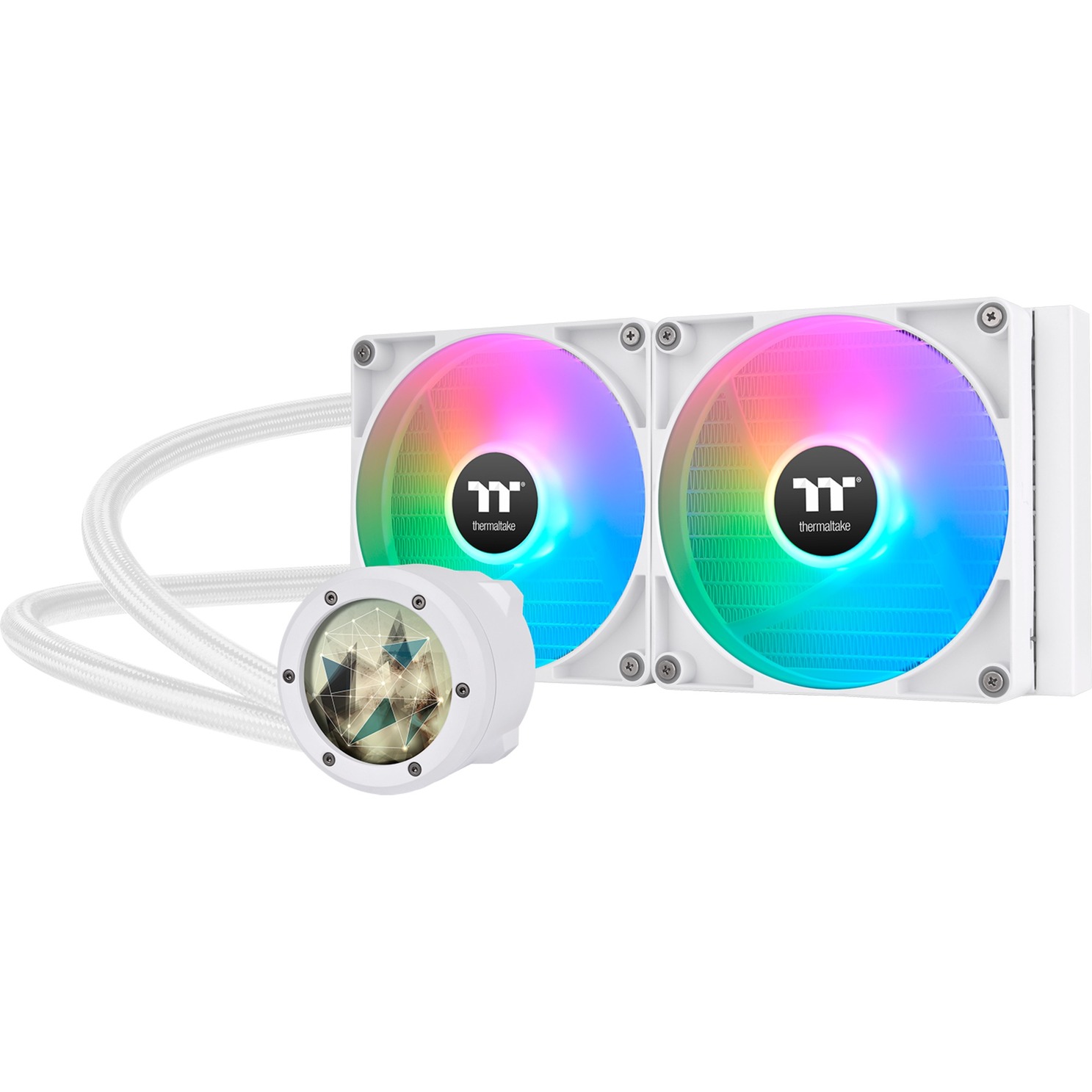 Thermaltake TH280 V2 Ultra ARGB Sync All-In-One Liquid Cooler Snow Edition, Wasserkühlung | 04711475640382 Thermaltake TH280 V2 Ultra ARGB Sync All-In-One Liquid Cooler Snow Edition, Wasserkühlung | 04711475640382