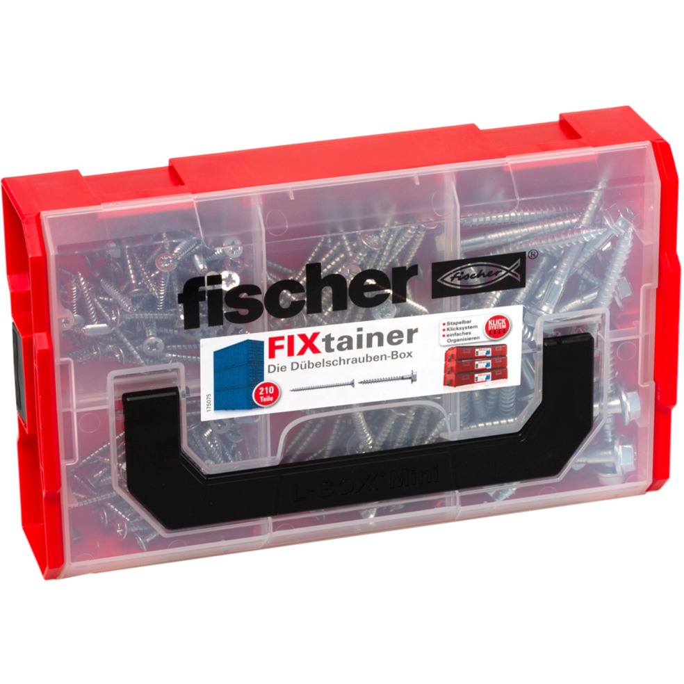 FixTainer Dübelschrauben, Schrauben-Set