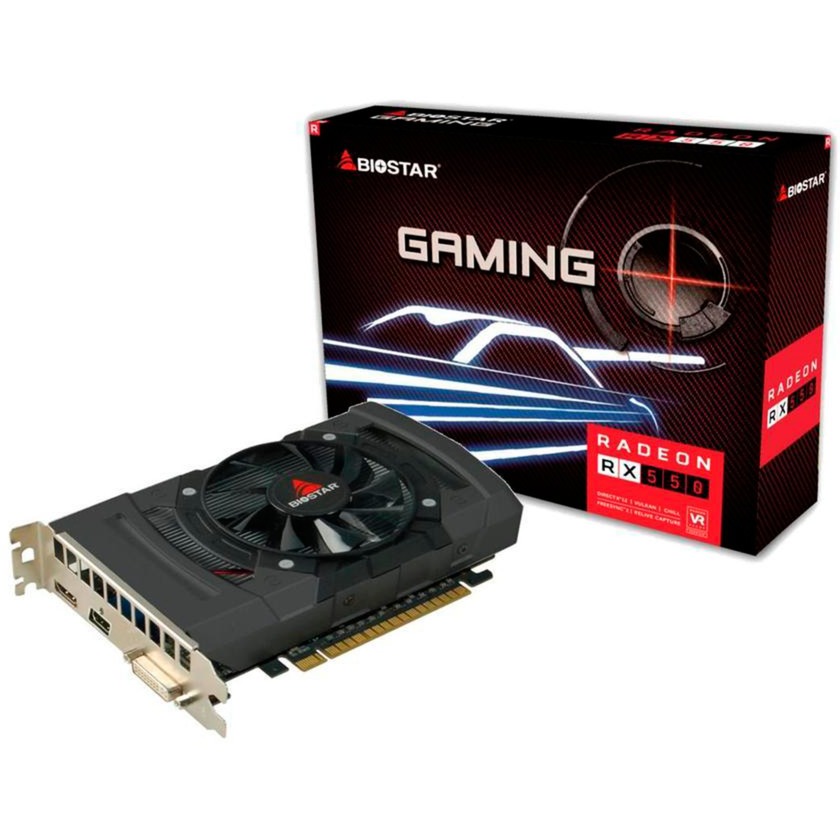 Biostar VA5505RF41 Radeon RX550, Grafikkarte | 04712960684171 Biostar VA5505RF41 Radeon RX550, Grafikkarte | 04712960684171
