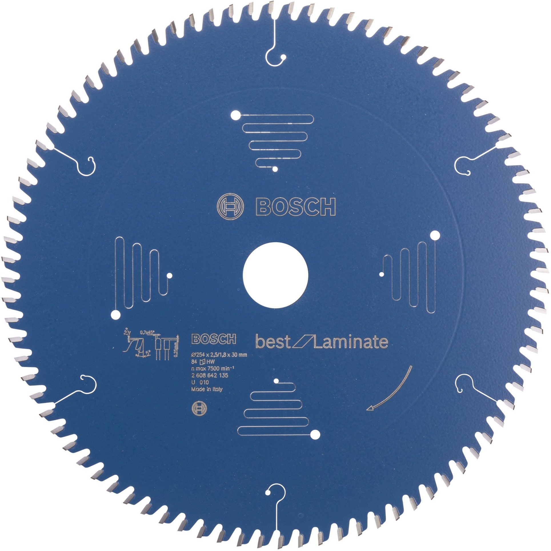 Kreissägeblatt Best for Laminate, Ø 254mm, 84Z