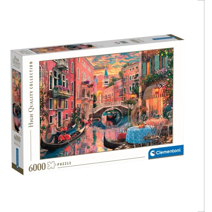 Clementoni High Quality Collection – Venedig bei Sonnenuntergang, Puzzle | 08005125365241 Clementoni High Quality Collection – Venedig bei Sonnenuntergang, Puzzle | 08005125365241