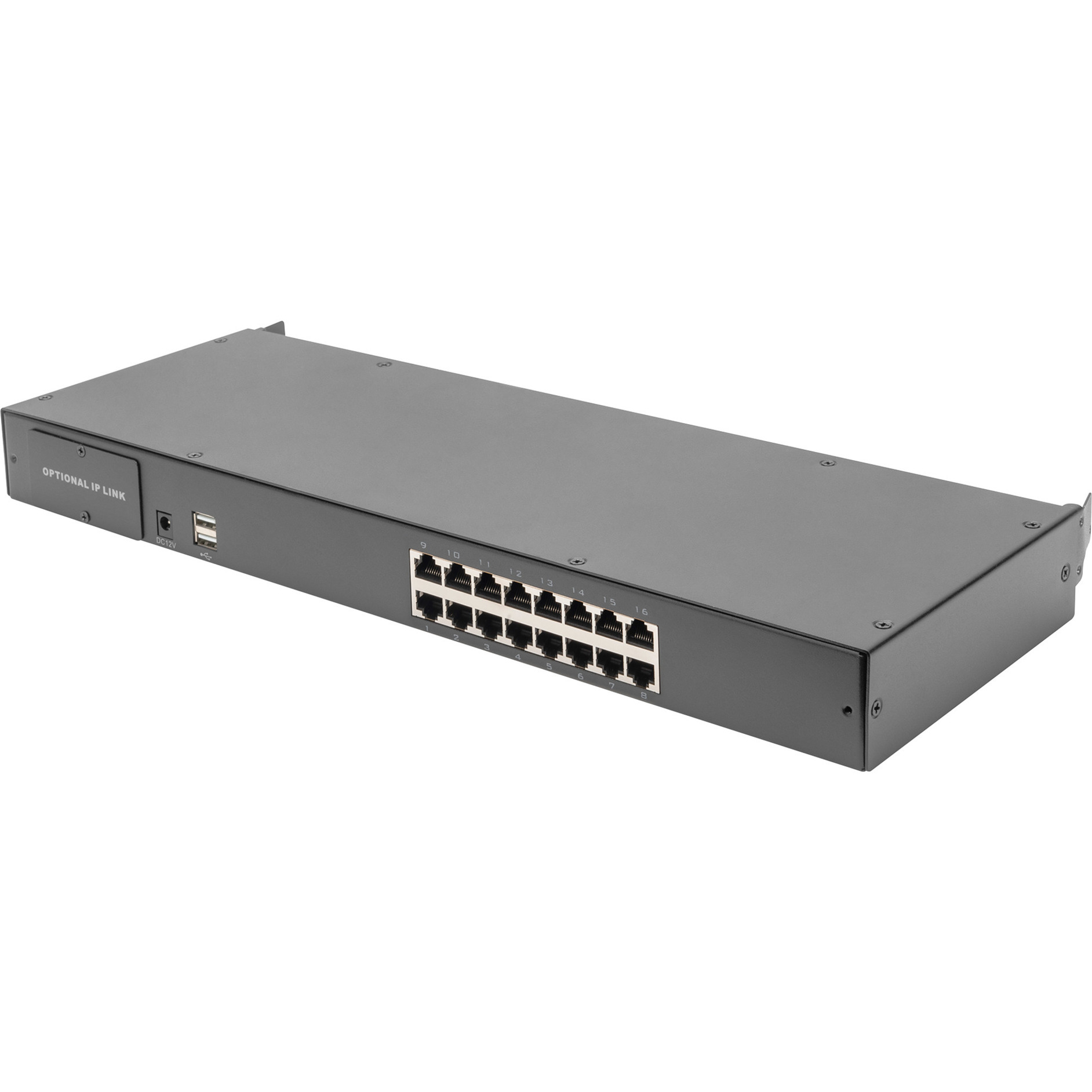 KVM Switch CAT 5 16-Port, KVM-Switch
