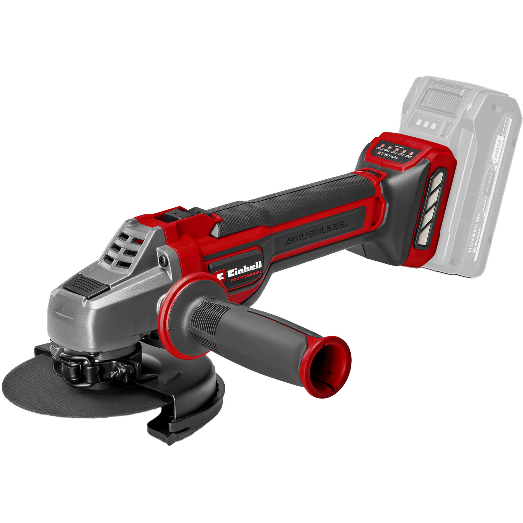 Professional Akku-Winkelschleifer TP-AG 18/125 CE Q Li - Solo, 18Volt
