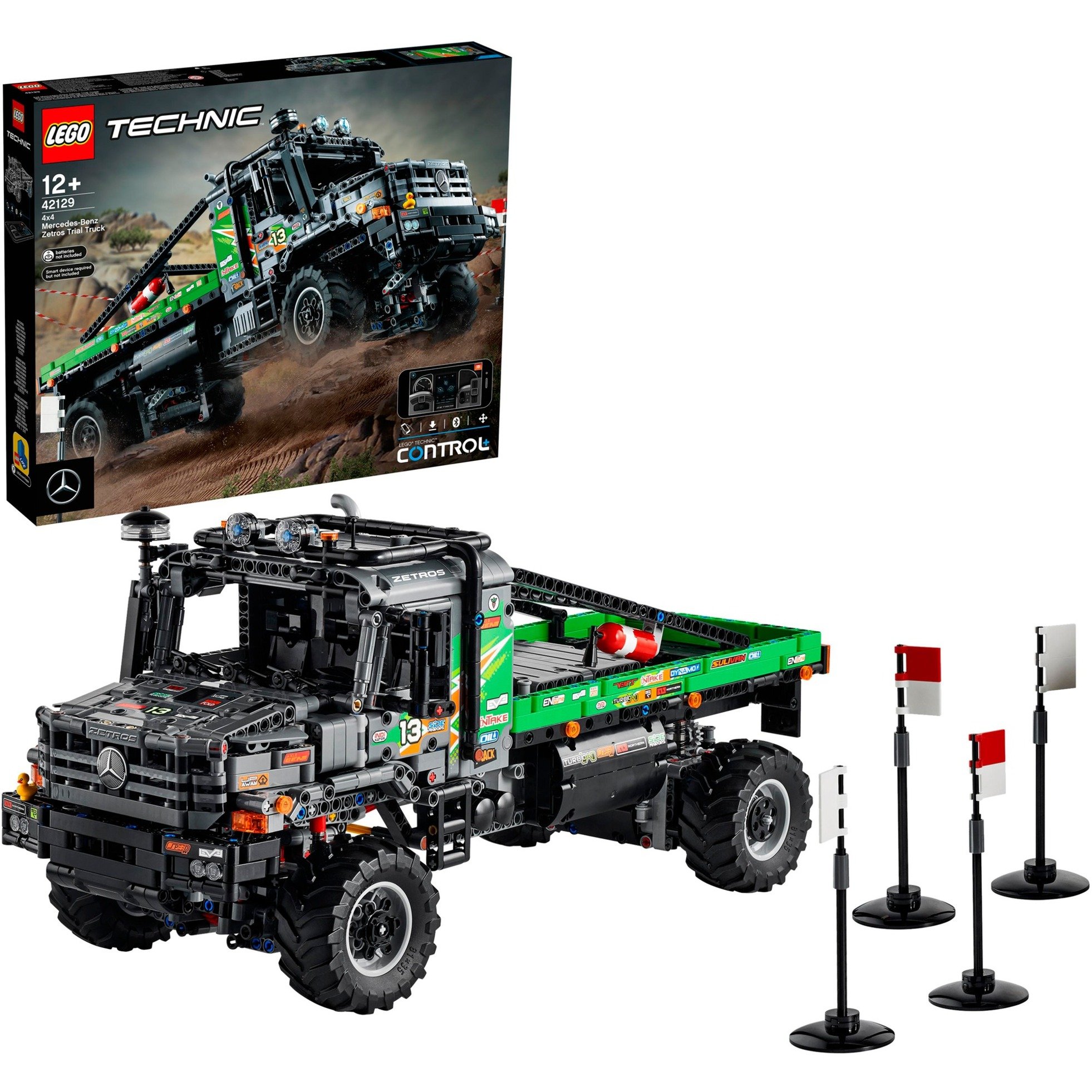 Spielzeug: Lego 42129 Technic 4x4 Mercedes-Benz Zetros Offroad-Truck