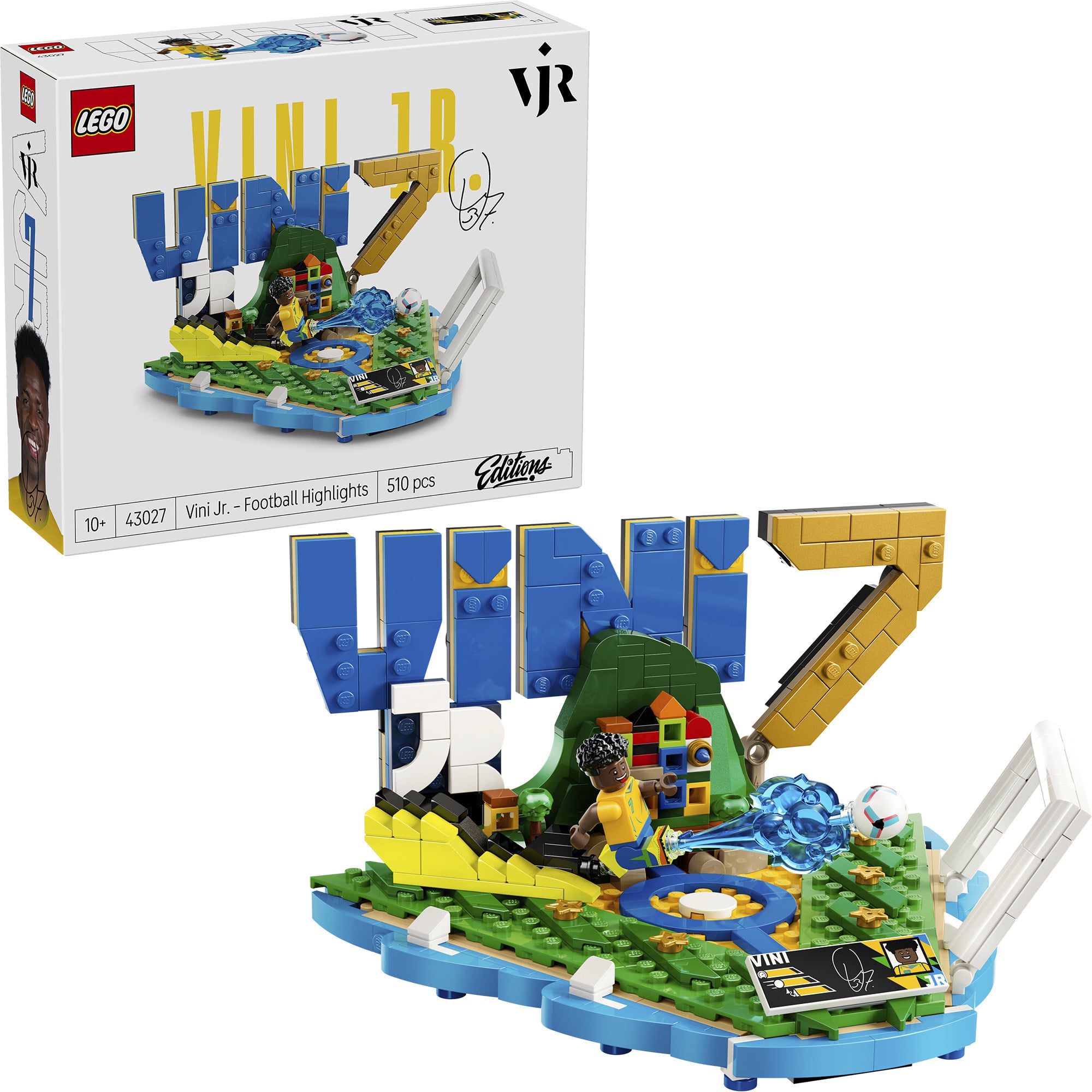43027 Editions Vini Jr. - Fußball-Highlights, Konstruktionsspielzeug