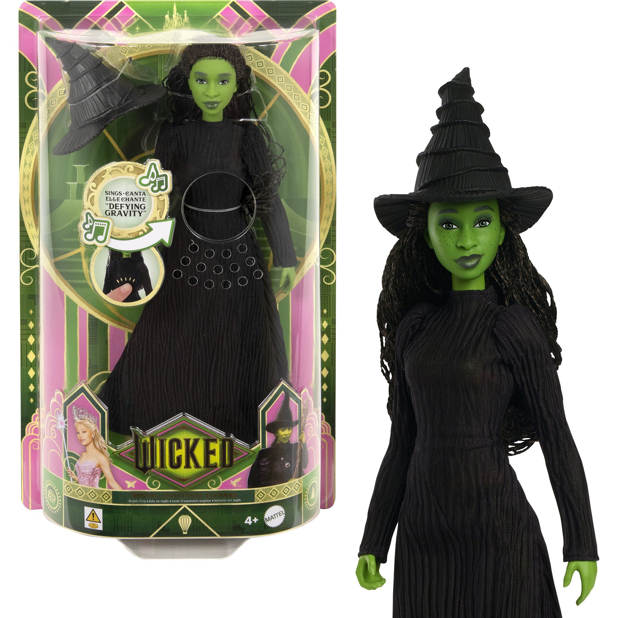 Mattel Wicked Singende Elphaba, Puppe | 00194735251131 Mattel Wicked Singende Elphaba, Puppe | 00194735251131