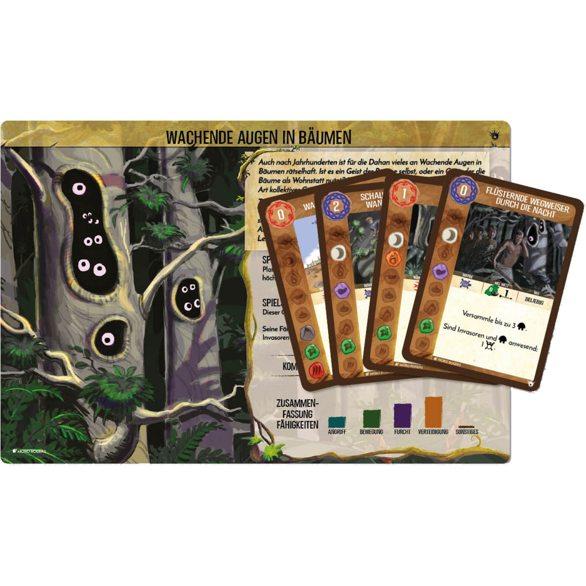 Spirit Island: Wachende Augen in Bäumen, Brettspiel
