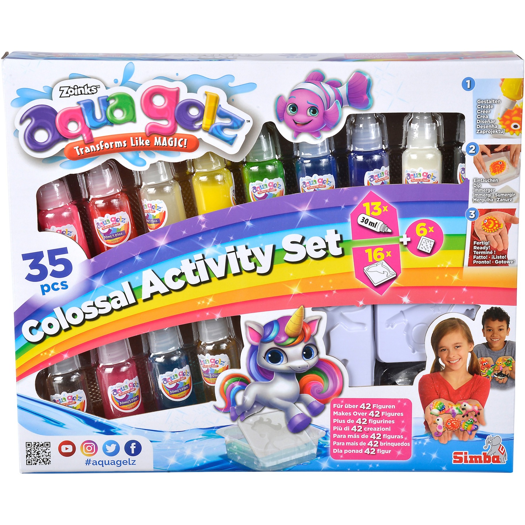 Aqua Gelz Colossal Activity Set | wehkamp