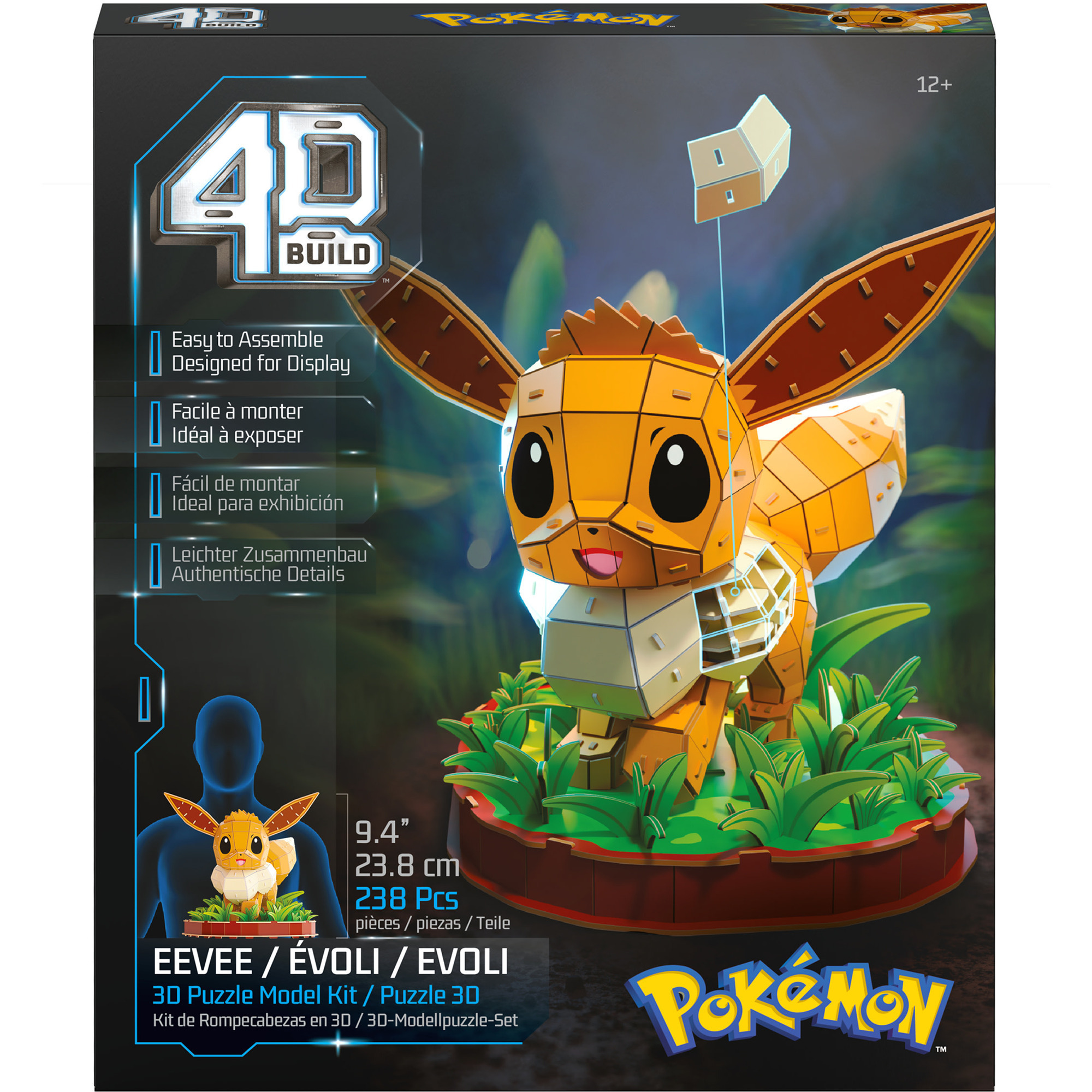 4D Build - Pokémon Evoli, Modellbau