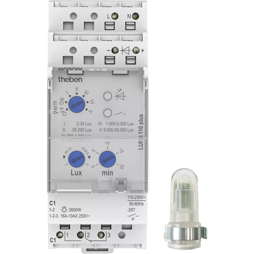 Analoger Dämmerungsschalter LUNA 110 plus AL