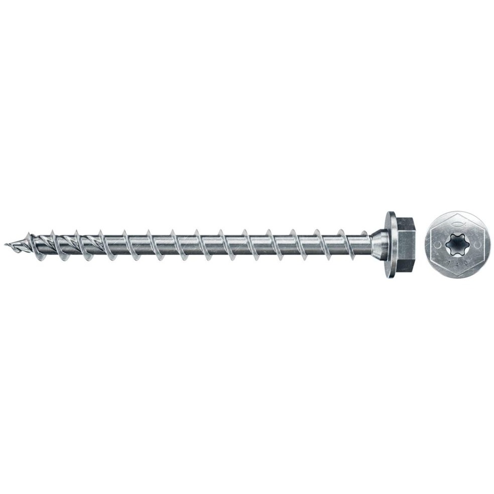 Holzbauschraube PowerFast II 10,0x100 6kant TX