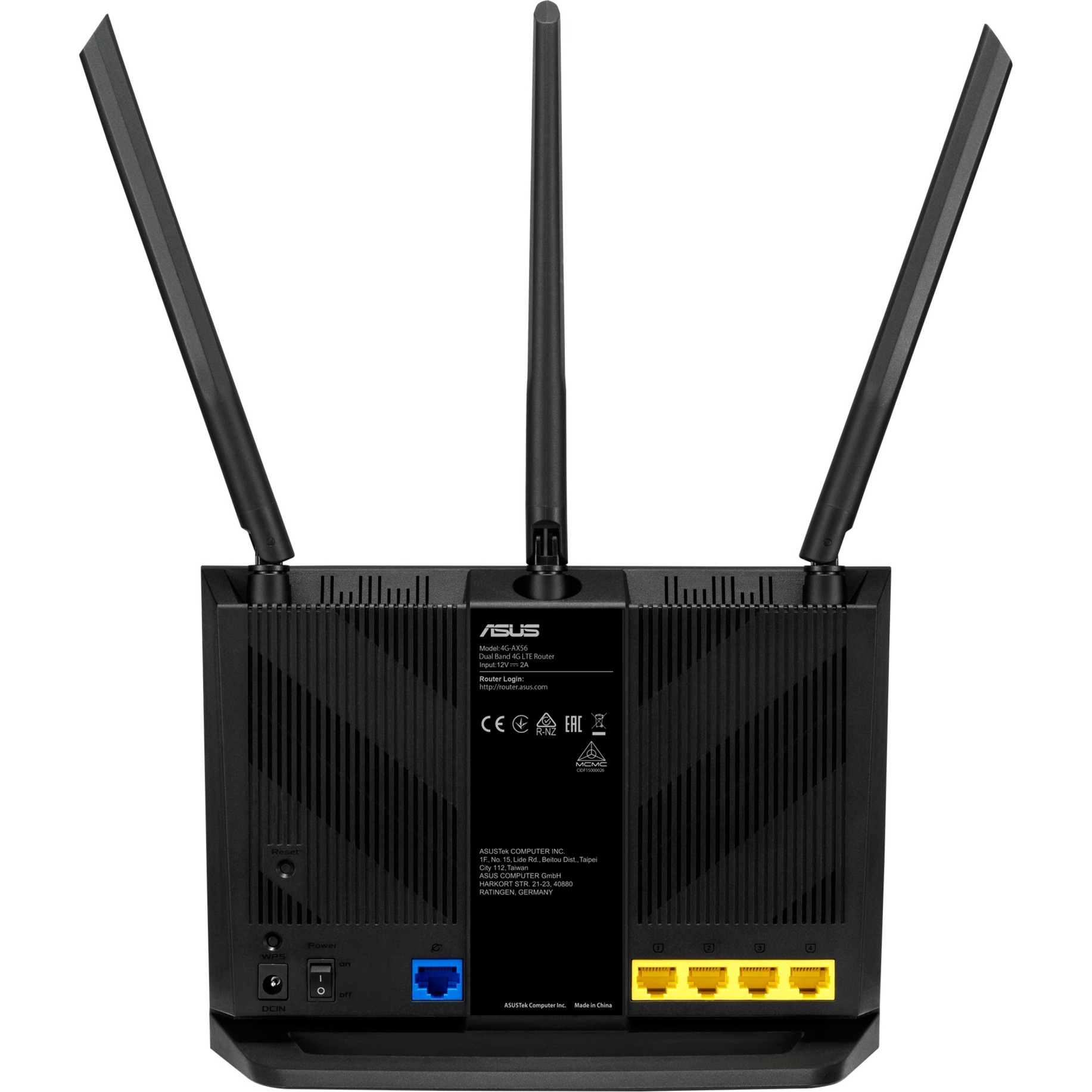 ASUS 4G-AX56 AX1800, Router