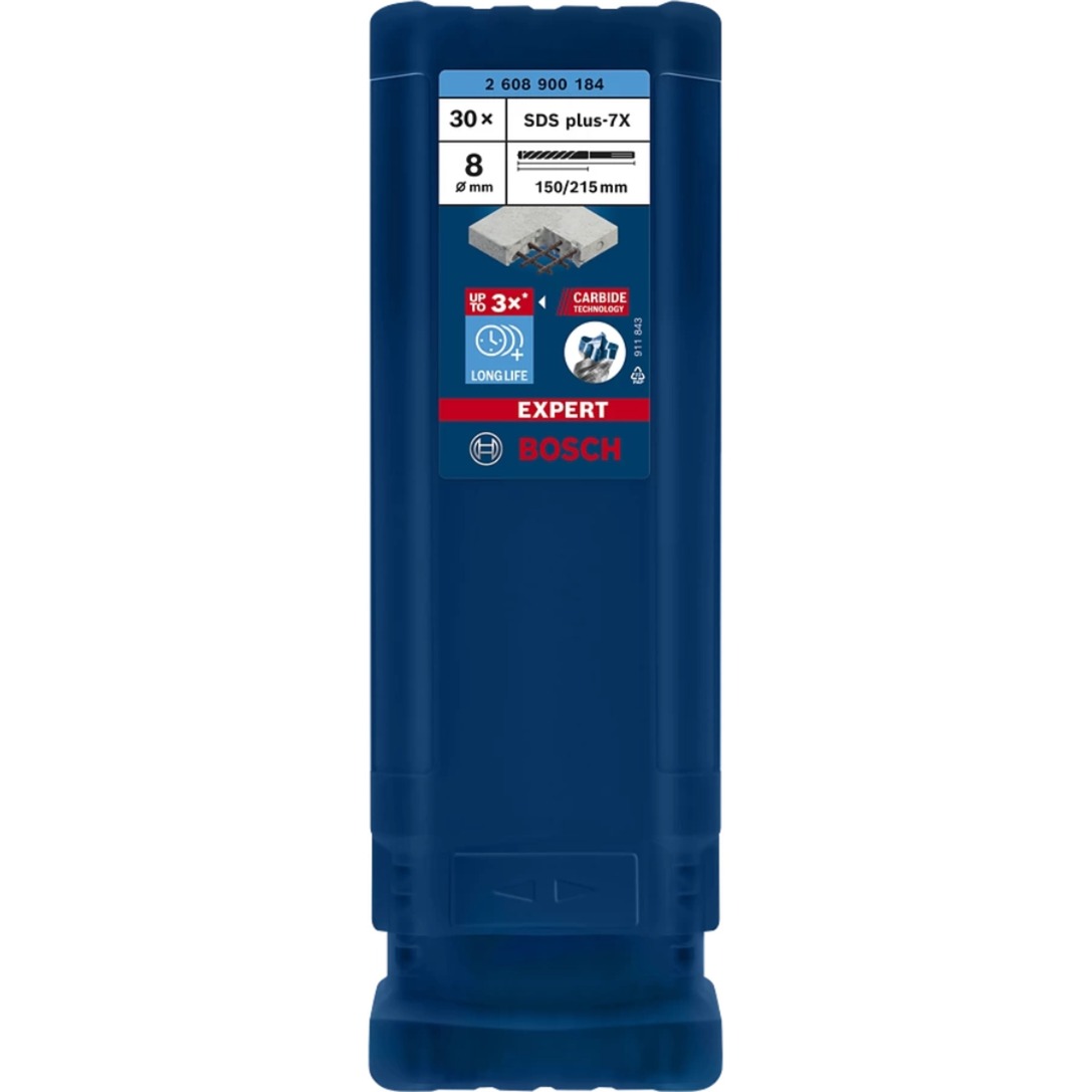 EXPERT Hammerbohrer SDS-plus-7X, Ø 8mm, 30 Stück