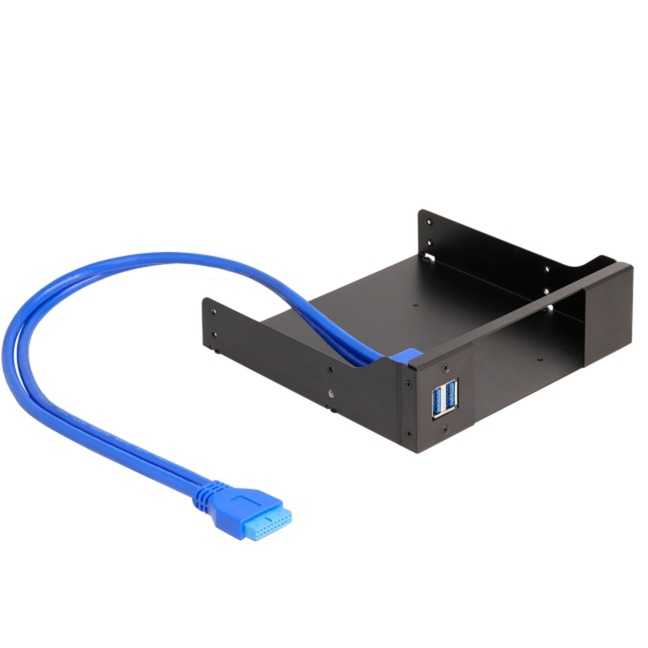 Delock 5.25″ Metall Einbaurahmen für Slim Bay Wechselrahmen | 04043619180066 Delock 5.25″ Metall Einbaurahmen für Slim Bay Wechselrahmen | 04043619180066