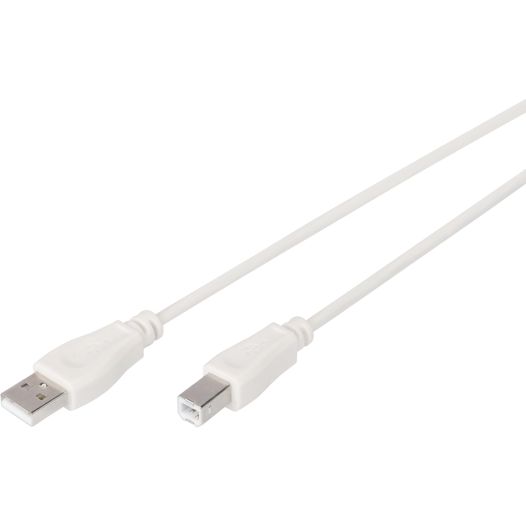 USB 2.0 Anschlusskabel USB-A (Stecker) > USB-B (Stecker)