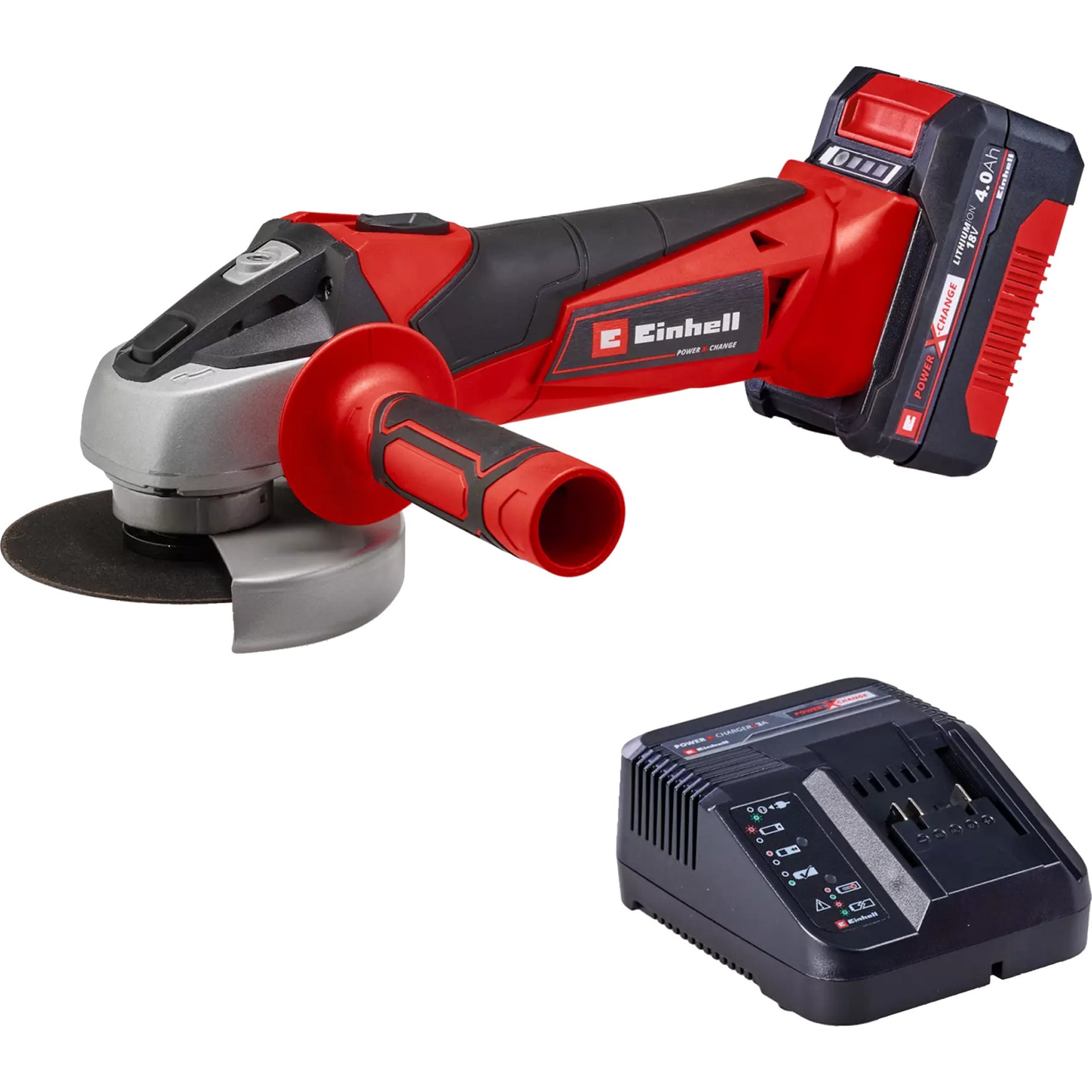Power X-Change Akku-Winkelschleifer TC-AG 18/115 Li Kit, 18Volt