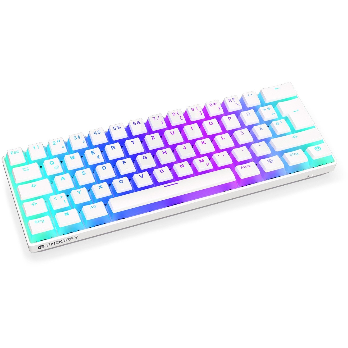 ENDORFY Thock Compact Wireless Pudding Onyx White, Gaming-Tastatur | 05903018666891 ENDORFY Thock Compact Wireless Pudding Onyx White, Gaming-Tastatur | 05903018666891